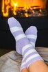 Hebké ponožky na spanie