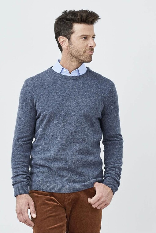 Vlnený EKO sveter pre pánov