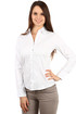 Klasická biela košeľa s dlhým rukávom aj pre plnoštíhle