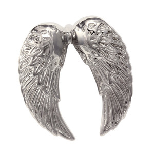 Prívesok z chirurgickej ocele s motívom anjelských krídel. Rozmery: šírka 34mm,