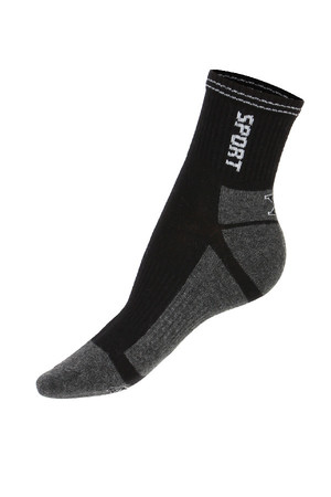 Nízke dámske športové ponožky. Materiál: 95% bavlna, 5% polyamid