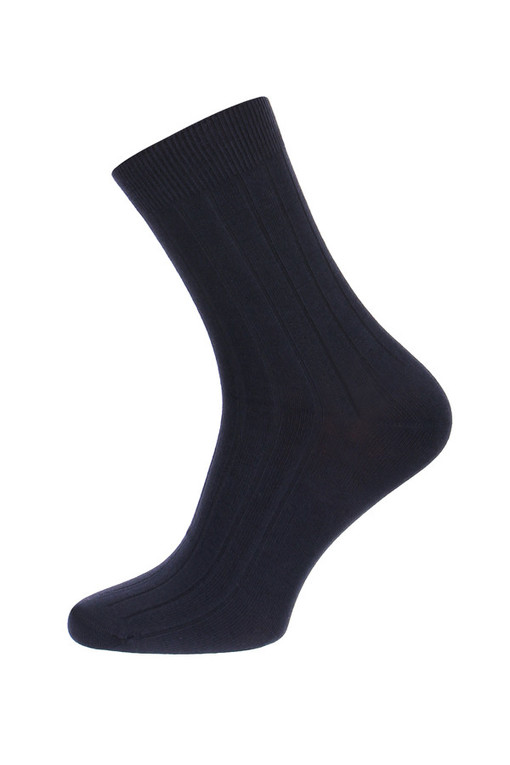 Vrúbkované pánske ponožky