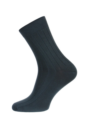 Pánske ponožky s pruhmi. Materiál: 90% bavlna, 5% polyamid, 5% elastan