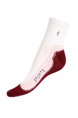 Bavlnené ponožky dámske. Materiál: 95% bavlna, 5% polyamid