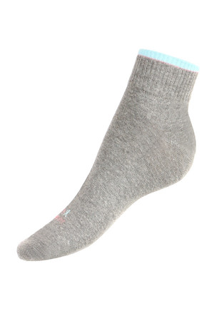 Dámske športové ponožky nízke. Materiál: 90% bavlna, 5% polyamid, 5% elastan