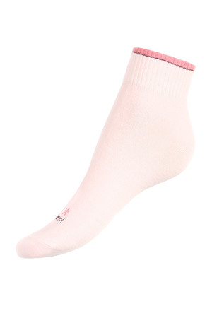 Dámske športové ponožky nízke. Materiál: 90% bavlna, 5% polyamid, 5% elastan
