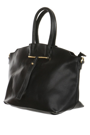 Spoločenská dámska kabelka s malou zadným vreckom. Hlavné vrecko na zips s priehradkami a s vreckom na doklady.
