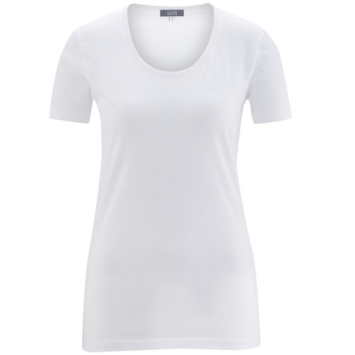 Dámske tričko s krátkym rukávom z organickej bavlny