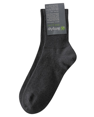 Pletené biobavlněné ponožky s kanabisom a yakovou vlnou od nemeckej značky HempAge udržatel¨ný materiál