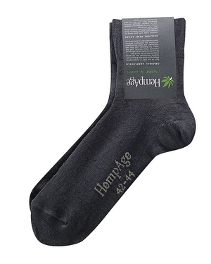 Konopné ponožky strednej výšky od nemeckého výrobcu udržatel'nej módy HemAge vhodné pre dámy aj pánov