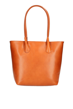 Dámska shopper kabelka z pravej kože najobl'úbenejší typ kabelky hladký design jednofarebné prevedenie priestranná a
