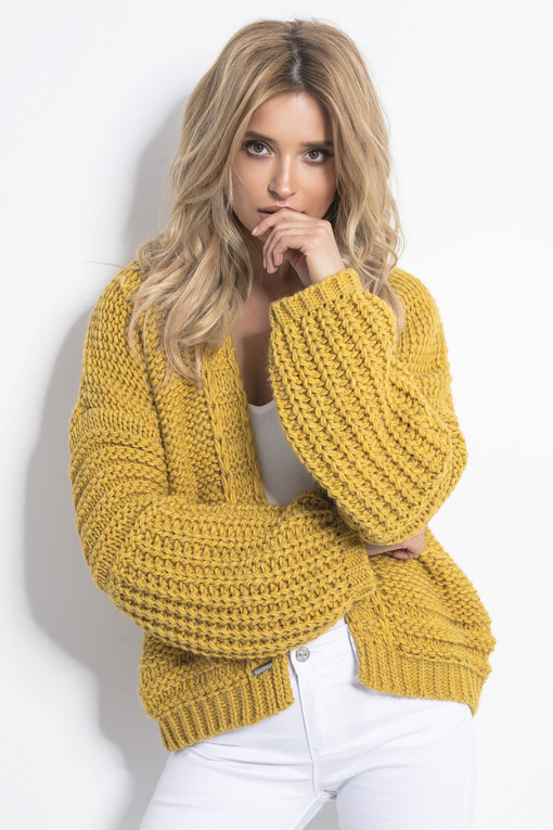 Dámsky vlnený pletený sveter