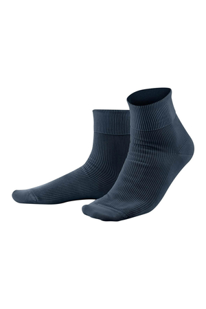 Rebrované biobavnené ponožky nemecká značka Living Crafts príjrmné na dotyk ručná väzba prispôsobujú sa tvaru