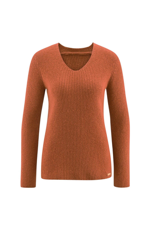 Hrejivý dámsky sveter od nemeckého výrobcu Living Crafts nadchne nielen milovníkov prírodných materiálov a