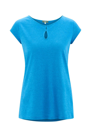 Jednofarebné dámske eko tričko od nemeckého výrobcu udržatel'nej módy Living Crafts jednofarebné prevedenie