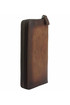 Rustikálna kožená listová peňaženka