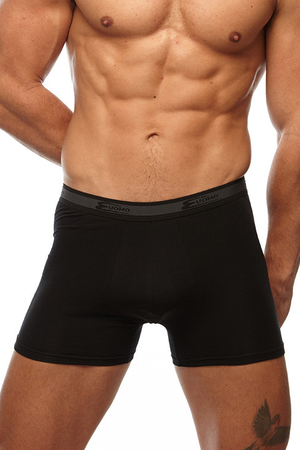 Pánske bavlnené boxerky s dlhšou nohavičkou vo výhodnom balení 2ks. vyrobené z elastického bavlneného úpletu v