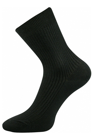 Dámske a pánske bavlnené zdravotné ponožky. mimoriadne voľný, nestahujúci sa lem rebrovaný úplet lem bez gumy