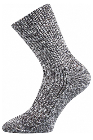 Dámske a pánske silné vlnené ponožky. výrazné rebrovanie voľný lem bez gumičiek vhodné do chladnejšieho počasia,