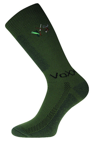 Pánske vlnené ponožky pre poľovníctvo a rybárstvo. anatomicky tvarované ponožky na ľavú a pravú nohu maximálny