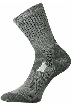 Pánske a dámske outdoorové vlnené ponožky. teplé froté ponožky polstrované zóny proti otlakom a pľuzgierom jemný