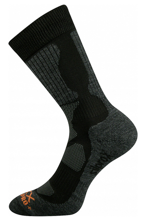 Pánske a dámske outdoorové vlnené ponožky. silné vlnené ponožky polstrované zóny proti otlakom a pľuzgierom jemný