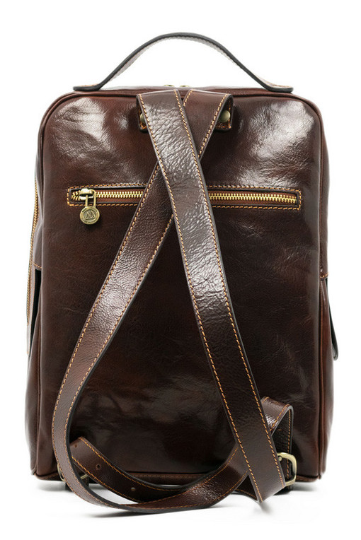 Vintage kožený batoh Premium
