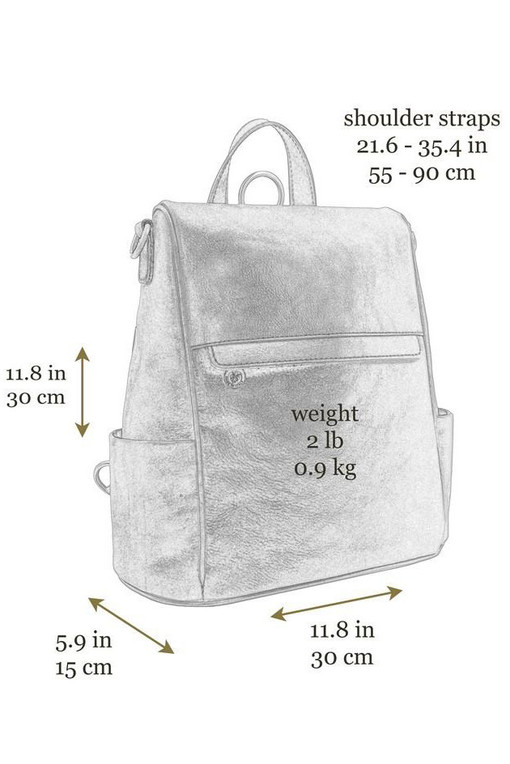 Kožený batoh a taška 3in1 Paris Premium