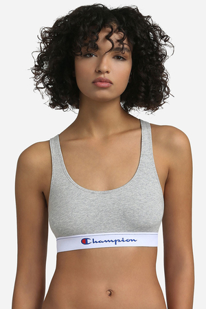Podprsenka pre aktívny spôsob života značky Champion úzke vykrojené ramienka okrúhly výstrih pod prsiami širšia,