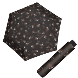 Dámsky skladací ľahký dáždnik vhodný do kabelky. Dĺžka zloženého dáždnika: 22 cm Priemer strechy dáždnika: 92