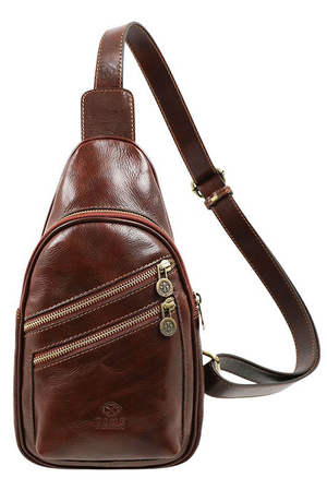 Kožená crossbody kabelka z luxusnej rady Premium. Kvalitná talianska taška vhodná pre náročných mužov a ženy,