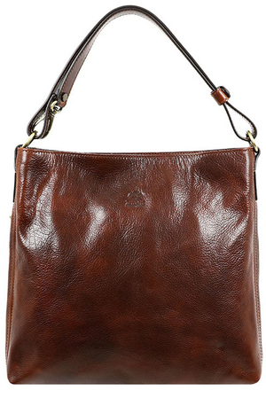 Väčšia kožená kabelka a taška cez rameno z luxusnej rady Premium. Kvalitná talianska kabelka vhodná pre náročné