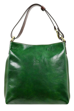 Väčšia kožená kabelka a taška cez rameno z luxusnej rady Premium. Kvalitná talianska kabelka vhodná pre náročné