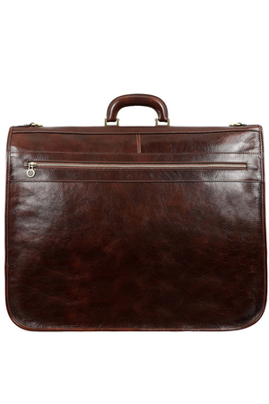Luxusná talianska kožená taška na oblek z luxusnej rady Premium. Upozornite na seba štýlovým pánskym spoločníkom na