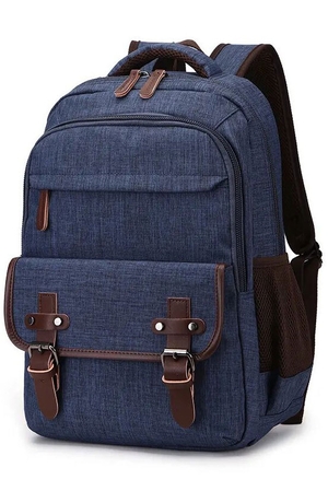 L'ahký batoh nielen pre študentov hlavný priestor na dvojcestný zips vnútorné vrecko na zips vnútorné vystužené