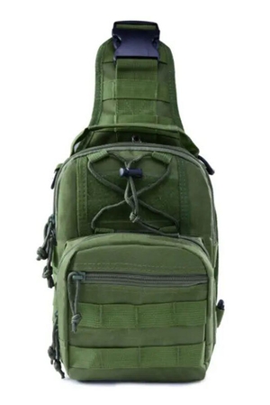 Outdoor messenger bag hlavný priestor na dvojcestný zips dve vnútorné, voľne prístupné vrecká predné, našité