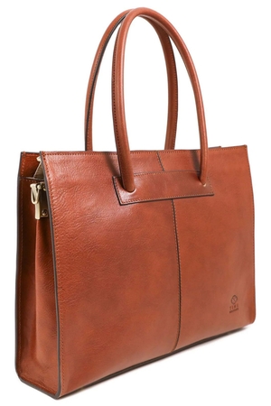 Luxusná talianska kabelka z prémiovej hovädzej kože aj pre náročných bavlnená podšívka vnútorné bočné vrecko na