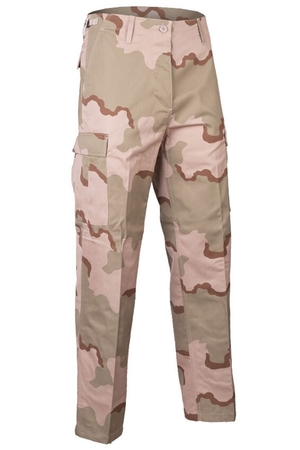 Predstavujeme vám naše pánske maskáčové nohavice so vzorom US 3 Color Desert, ktoré spájajú ikonický vojenský