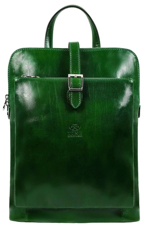 Kožený batoh Premium 2v1 od talianskej značky Time Resistance z kvalitnej hovädzej kože kompletne vypodšívkovaný